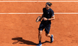 Alexander Zverev reacts during his final men's singles match against Flavio Cobolli on day...