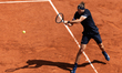 Alexander Zverev competes in his final men's singles match against Flavio Cobolli on day 1...
