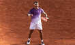 Flavio Cobolli reacts during his final men's singles match against Alexander Zverev on day...