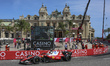 Charles Leclerc of Monaco and Scuderia Ferrari drives the SF-26 at Casino Square during th...
