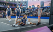 France competes against the United States during the FIBA 3x3 World Cup 2026 at Plac Defil...