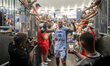 Alex Vialaret from France is seen during the FIBA 3x3 World Cup. 