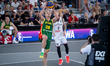 Evaldas Dziaugys from Lithuania is seen during the FIBA 3x3 World Cup 2026. 