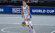 Laetitia Guapo from France is seen during the FIBA 3x3 World Cup. 