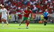 Morocco defender Chadi Riad #18 in action during the International Friendlies match agains...