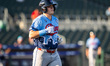 Jacob Reimer of the Binghamton Rumble Ponies runs the bases during a Minor League Baseball...