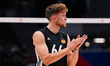 Erik Rohrs #66 of Germany reacts during the 2026 Men's Volleyball Nations League match bet...