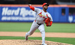 St. Louis Cardinals relief pitcher George Soriano #65 throws during the fifth inning of a...