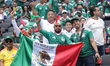 Supporters of the Mexico national football team attend the 2026 FIFA World Cup opening cer...