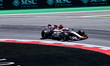 Fernando Alonso of the Aston Martin Aramco Formula One Team participates in the practice s...