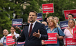 Michal Drewnicki, a candidate of the Law and Justice party in the presidential elections,...