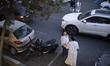 Two young Iranian women stand on a street-side in downtown Tehran, Iran, on June 12, 2026....