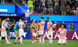 Giovanni Reyna of USA celebrates a goal with teammates during the FIFA World Cup 2026 Grou...