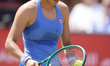 Emma Raducanu of Great Britain competes during her quarter-final match at The HSBC Champio...