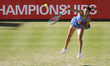 Emma Raducanu of Great Britain competes during the semi-final match at The HSBC Championsh...