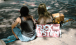 Activists participate in a protest against proposed law 1133 in Paris, France, on June 13,...