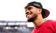 Abde Ezzalzouli of Morocco looks on during the FIFA World Cup 2026 Group C match between B...