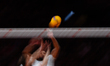 Danny Demyanenko #6 of Canada competes during the 2026 Men's Volleyball Nations League mat...