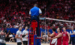 Players from Canada and the United States react during the 2026 Men's Volleyball Nations L...