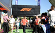 Charles Leclerc of Team Scuderia Ferrari is seen in the paddock with the Ferrari SF-25 dur...