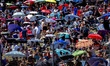 A scene during the Formula 1 Spain Catalonia at the Circuit de Barcelona-Catalunya on June...