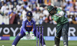 Aliya Riaz of Pakistan bats during the ICC Women's T20 Cricket World Cup Group 1 match bet...