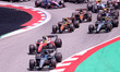 George Russelli and Kimi Antonelli of Mercedes-AMG PETRONAS Formula One Team, and Lewis Ha...