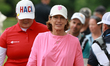 MIDLAND, MICHIGAN - JUNE 14: Juli Inkster of the United States heads to the clubhouse afte...