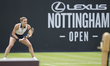 Maria Sakkari of Greece in action during her Round of 32 match at the 2026 Lexus Nottingha...
