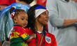Panama and Ghana fans during the 2026 FIFA World Cup Group L match between Ghana and Panam...