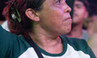 A Mexican supporter watches the FIFA World Cup 2026 Group A match between Mexico and South...