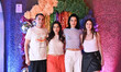Mario Colamarino, Margherita Vicario, Levante, and Francesca Michielin attend the Rome Pri...