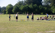 People enjoy the summer at Faelledparken in Copenhagen, Denmark, on June 19, 2026. Tempera...
