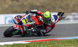 Number 35 Honda HRC Castrol rider Cal Crutchlow during qualifying at the 2026 MotoGP Grand...
