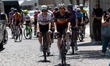 Tadej Pogacar of UAE Team Emirates competes during the first stage of the Tour de Suisse 2...
