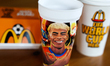 FIFA World Cup Meal Big Mac packaging, limited edition Lamine Yamal cup and a drink cup ar...