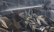 LAFD crews work to contain a fire at a Boyle Heights cold storage facility for the fifth d...