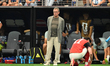 Ralf Rangnick, Austria manager, during the FIFA World Cup Group J match between Argentina...