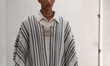 A model presents a creation from the GARCIAS Spring/Summer 2027 collection titled ''Si lo...