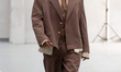 A model presents a creation from the GARCIAS Spring/Summer 2027 collection titled ''Si lo...