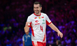 Marcin Komenda competes during the Men's VNL FIVB Volleyball Nations League match between...