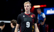 Wout D'heer competes during the Men's VNL FIVB Volleyball Nations League match between Bel...