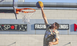 Player of Team Partizan, Milan Skundric, during the FIBA 3x3 Quest Tour Finals in Podgoric...