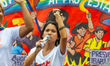 Yell Teresa, National Spokesperson for Bahaghari, a progressive LGBTQIA+ organization, del...