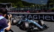 Formula 1 driver George Russell of the Mercedes AMG-Petronas Formula One Team competes dur...