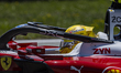Lewis Hamilton of Great Britain and Scuderia Ferrari participates in the qualifying sessio...