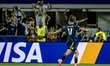Giovani Lo Celso of Argentina celebrates his 0-1 goal during the 2026 World Cup at AT&T St...