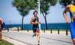 Kai Azzopardi of Malta competes in the Elite Men race at the 2026 World Triathlon Developm...