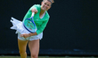 Miriam Skoch (CZE) and Jesika Maleckova (CZE) compete in the Doubles Final against Gabriel...