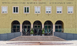 The South Tyrolean Provincial Council building is seen in Bolzano, South Tyrol, Italy, on...